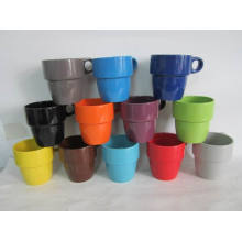 Tasses à café en couleur solide en porcelaine (TM612053)